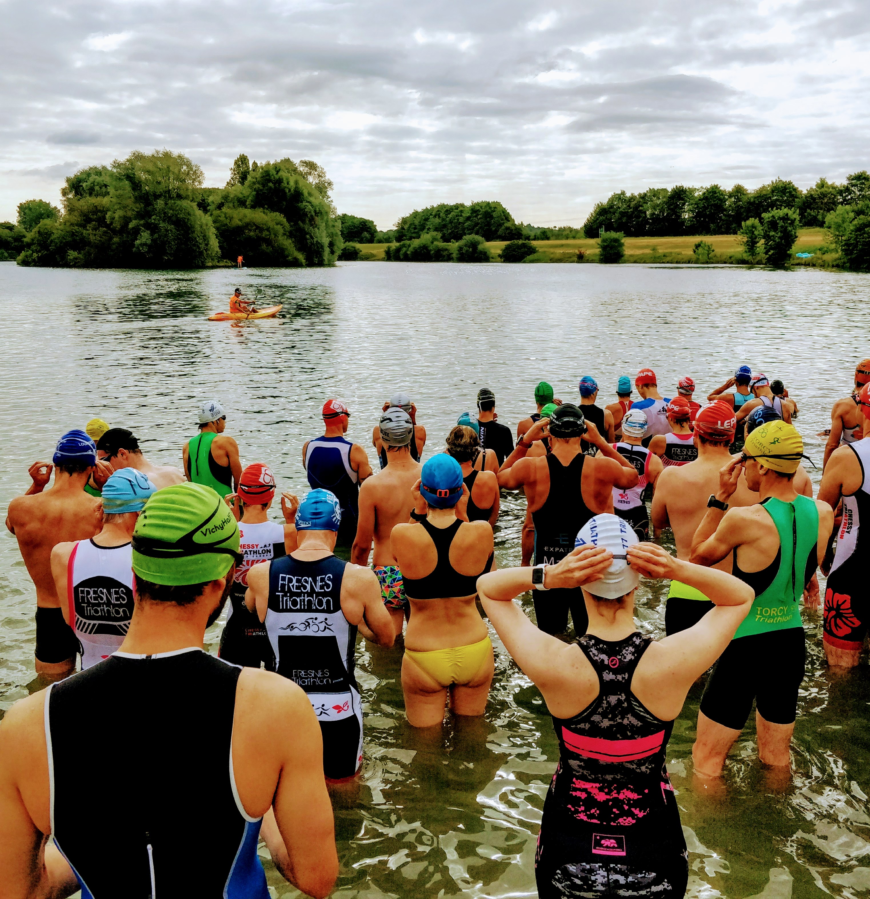 Triathlon swim start