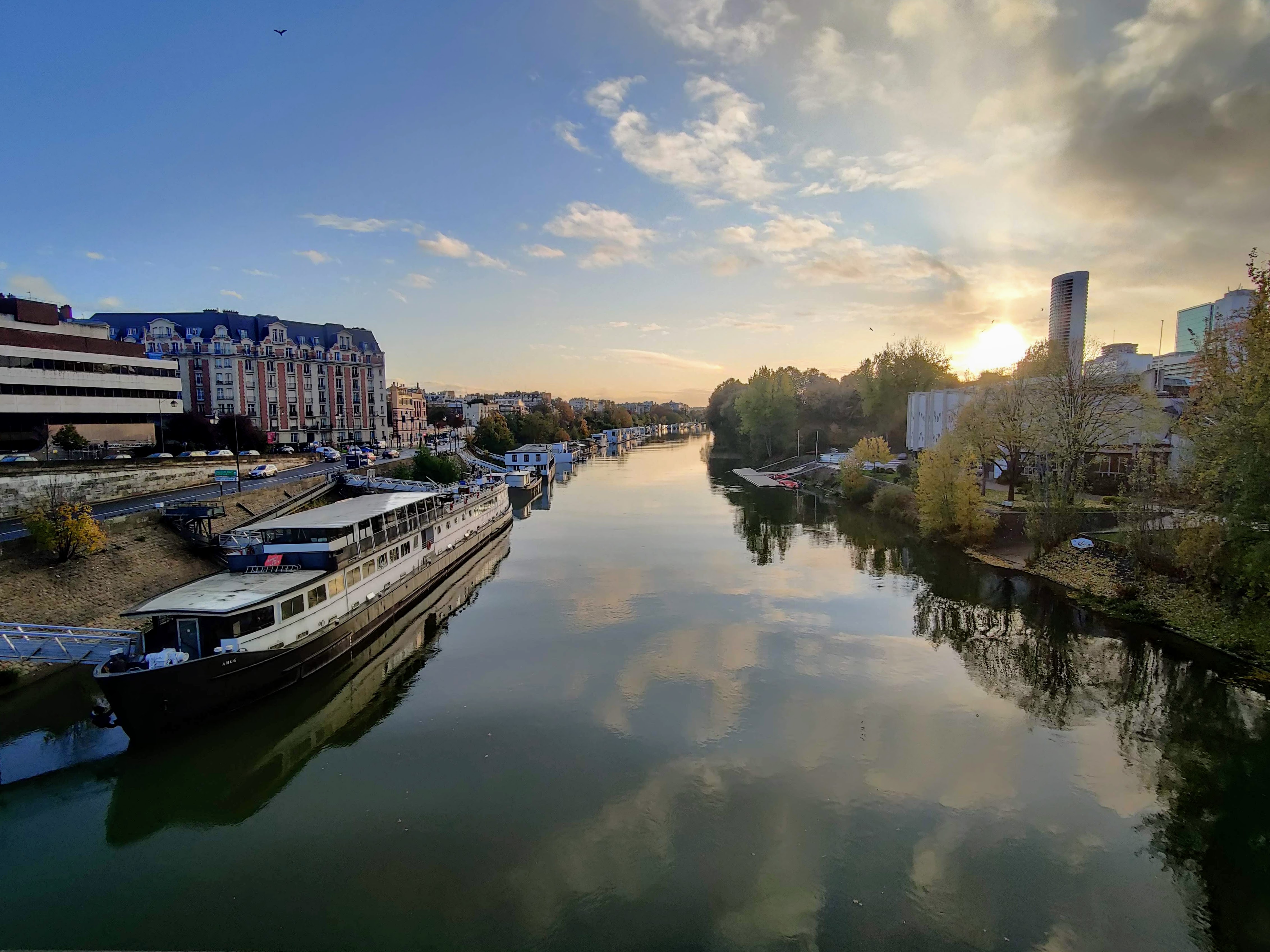 Pont de neuilly sunset