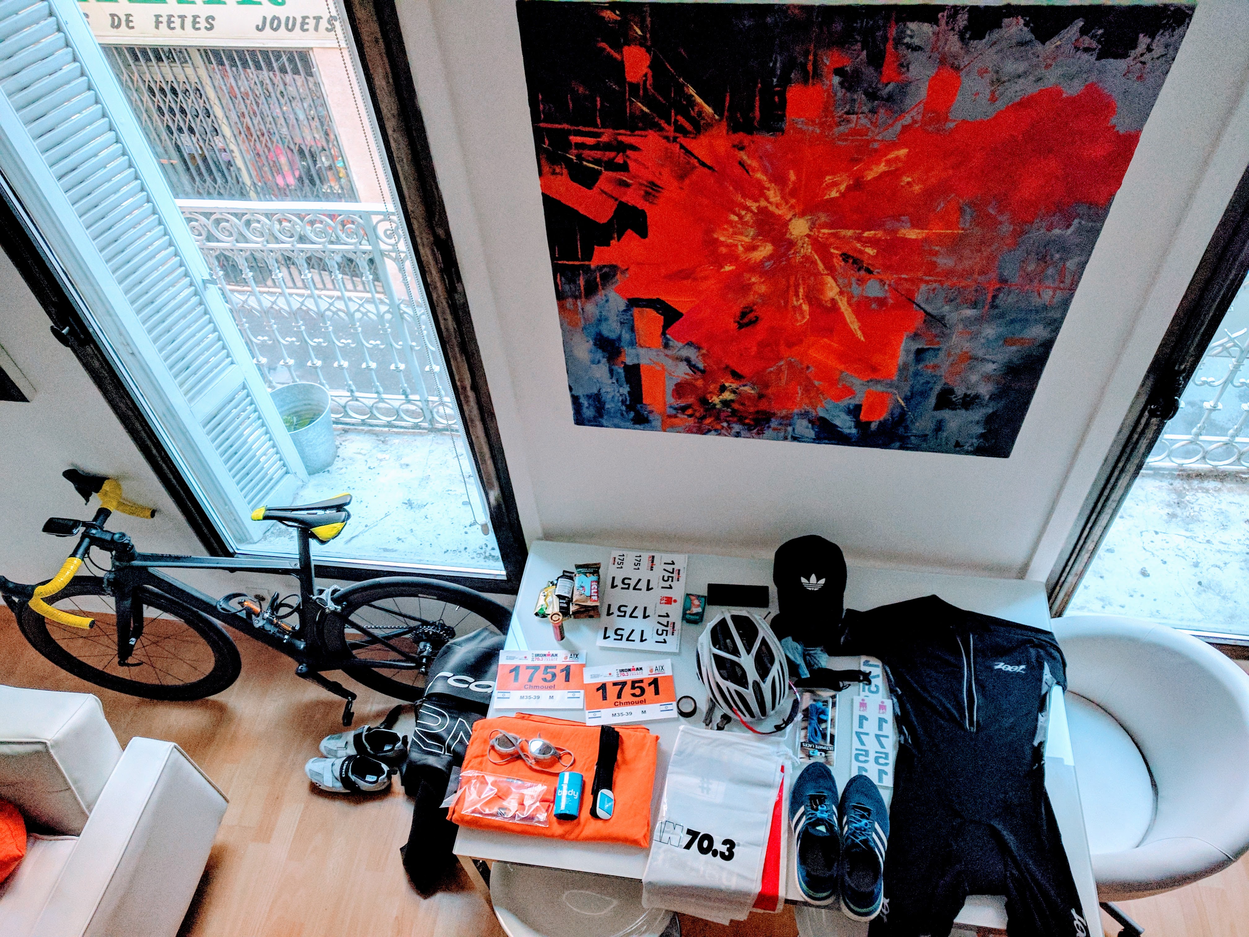 Triathlon, getting ready