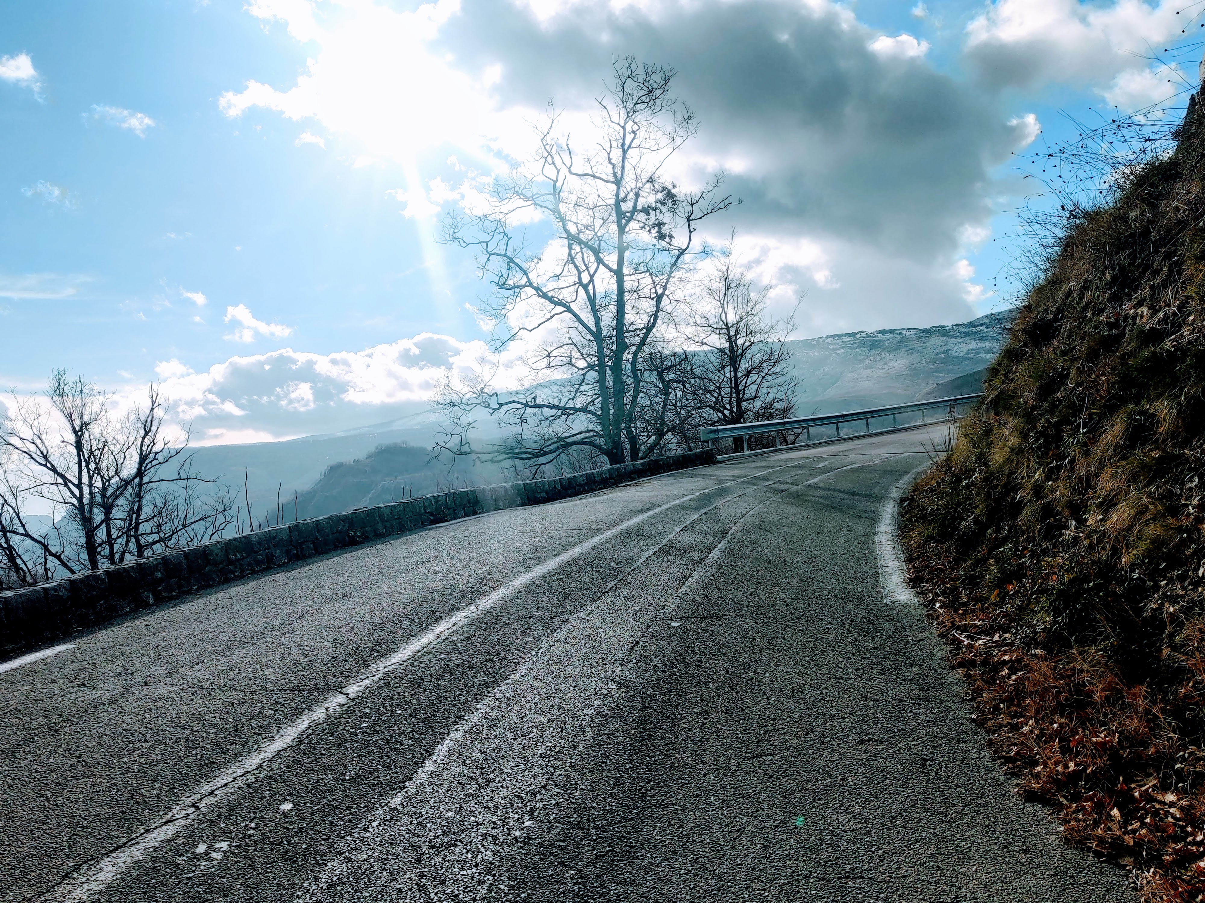 What kind of surprise the next bend is getting us